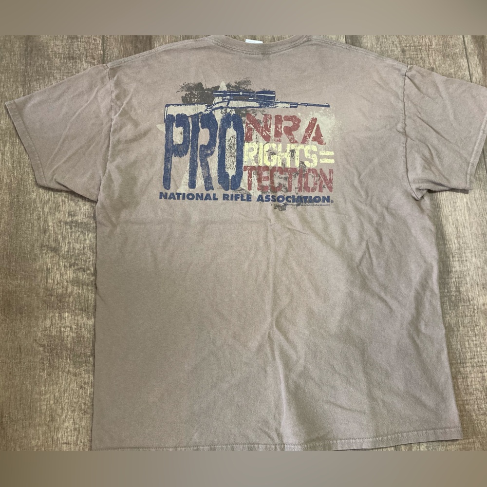 NRA Mens XL short sleeve tee